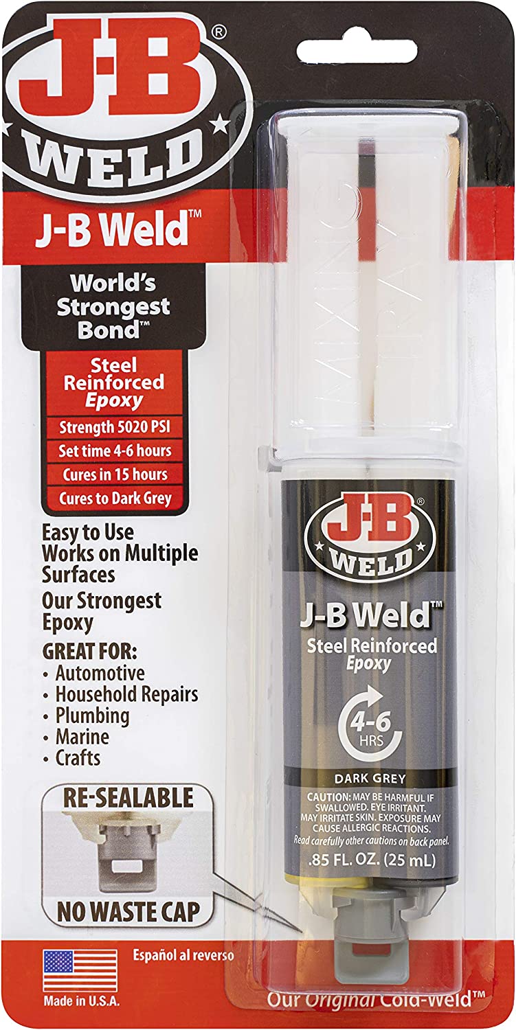 J-B Weld 50165 Epoxy Syringe, Plain 25ml