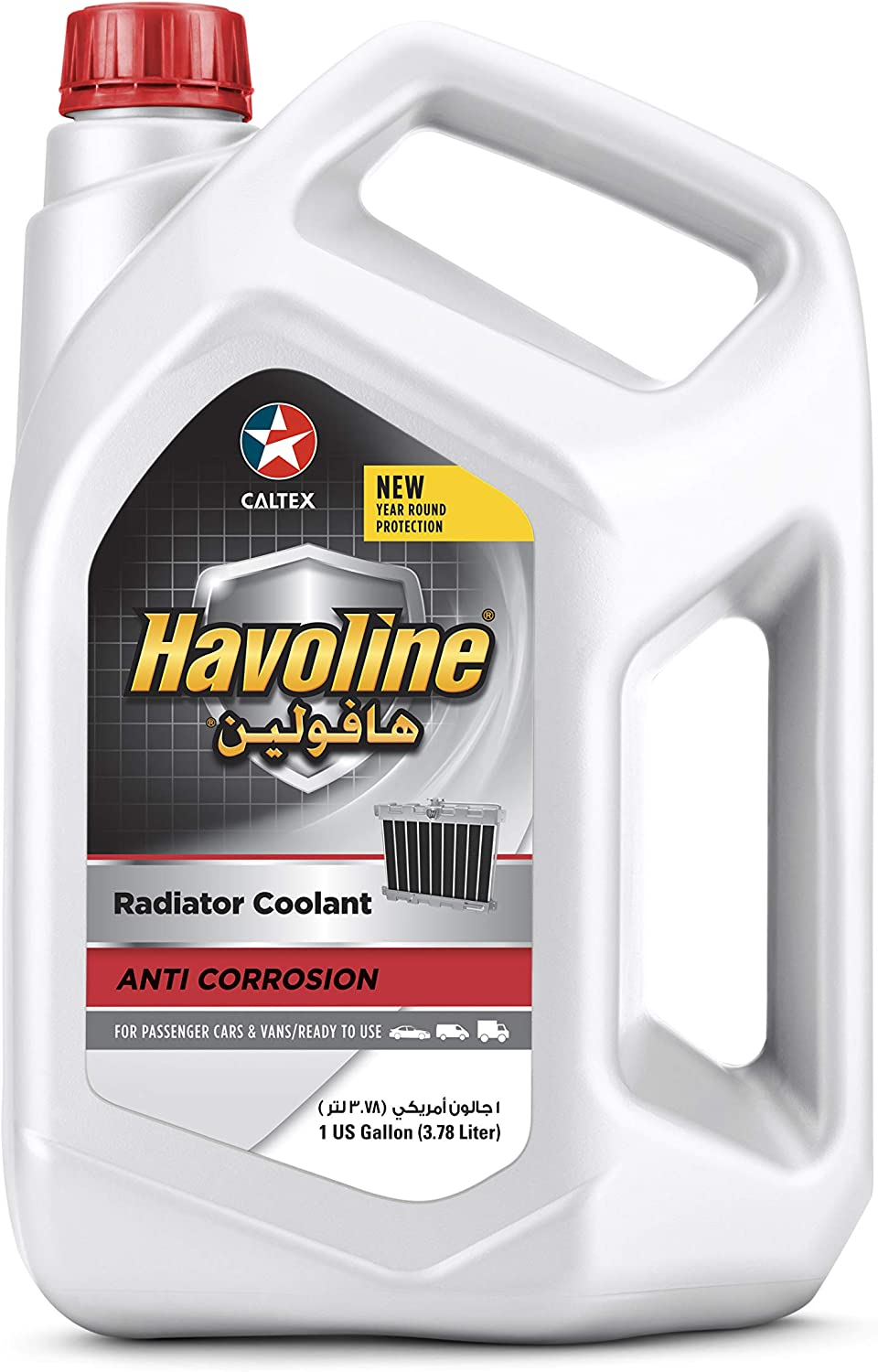 Havoline Radiator Coolant, 3.78L