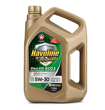 Havoline Pro Ds Fully Synthetic Eco 5 Sae 5W-30, 4L