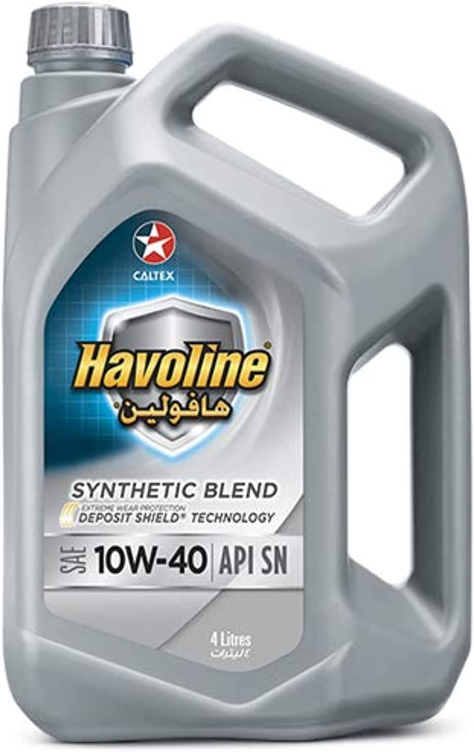 Gasoline Engine Oil Havoline Synthetic Blend Sae10W-40 Sn, 4L